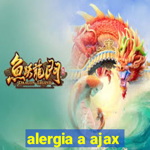 alergia a ajax